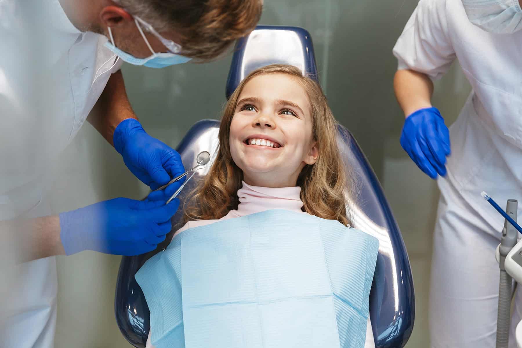 Kid getting oral surgery in Kansas